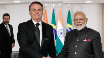 Visita do primeiro-ministro indiano ao Brasil